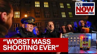 Prague shooting update University student kills 14 people dozens hurt LiveNOWfrom FOX [upl. by Alletsirhc]