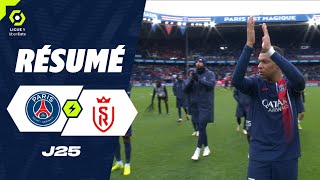 PARIS SAINTGERMAIN  STADE DE REIMS 2  2  Résumé  PSG  SdR  20232024 [upl. by Rehtul]