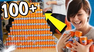 100 Fanta Limenki REKORD [upl. by Leong641]