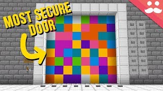 Making the Most Secure Door in Minecraft [upl. by Collie]