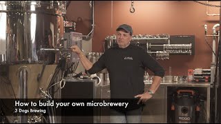 Steps for how to successfully start a microbrewery tap room 3 Dogs Brewing White Rock BC [upl. by Adella]