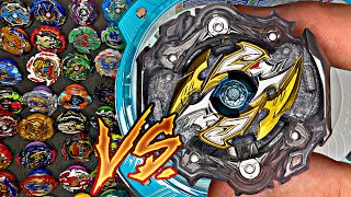 MYTH ODAX VS TODOS OS BEYBLADES BURST RISE HYPESRPHERE DA COLEÇÃO PETER PLAY [upl. by Nylasor]