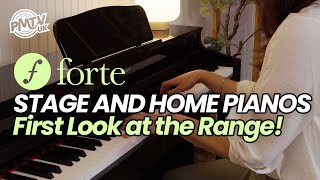 Introducing Forte Pianos  A First Look at the Range of Stage and Home Pianos [upl. by Andee]