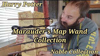 The Marauders Map Wand Collection  Harry Potter [upl. by Airenahs645]