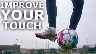 Fix Your First Touch With These 5 Exercises  5 Training Drills To Improve Your Touch [upl. by Lybis]