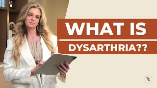 What is Dysarthria and How to Manage It Ways to Assess Dysarthria [upl. by Ailehc]