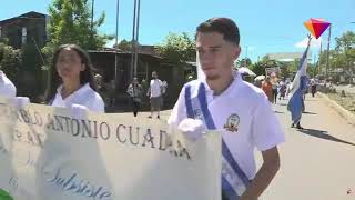 Desfile Patrio en Estelí en conmemoración al 168 aniversario de la batalla de San Jacinto [upl. by Bobbette]