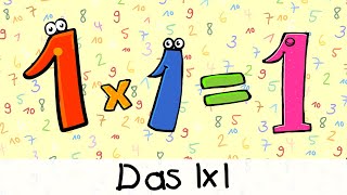 🔢 Das 1x1  Kinderlieder zum Lernen [upl. by Jeanelle444]