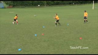 Basic Rugby Drills  The Switch  Dummy [upl. by Conrad]