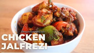 chicken jalfrezi recipe  chicken jalfrezi restaurantstyle  jalfrezi curry  chicken recipe [upl. by Corbin]