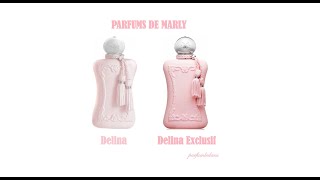 Parfums de Marly Delina ve Delina Exclusif  Parfüm Karşılaştırması [upl. by Paulson]