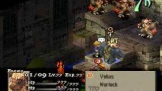 Final Fantasy Tactics  Battle 31 VELIUS THE WARLOCK [upl. by Ivel]