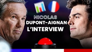 Nicolas DupontAignan  Linterview face cachée Présidentielle 2022 [upl. by Meehsar]