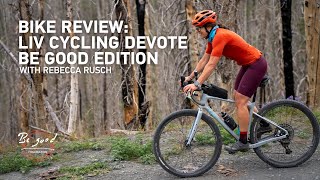 BIKE REVIEW LIV CYCLING DEVOTE BE GOOD EDITION  Rebecca Rusch [upl. by Aubrey]