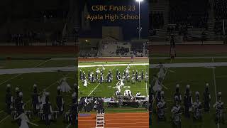 Ayala HS quotOff the Beaten Trackquot CSBC Finals 23 ayalaband csbcfinals drjones marchingband [upl. by Palua]