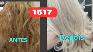 1517 Da Keune Um Super Clareador Incrível Como Fica Um Cabelo Usando Este Produto [upl. by Nottirb918]