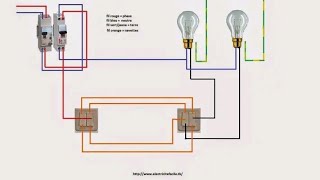 Comment installer un interrupteur double va et vient [upl. by Ahseikan995]