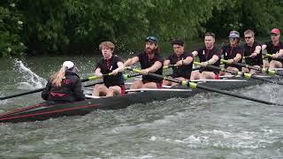 Jesus M1 Division 1 Wednesday Cambridge May Bumps 2024 slow motion [upl. by Hackathorn]