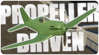 Designing a propellerdriven aircraft in Flyout [upl. by Verney]