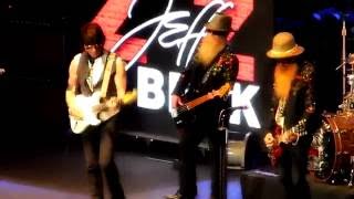 ZZ Top amp Jeff Beck  Rough Boy  Live from London MultiCam Version [upl. by Goodkin]