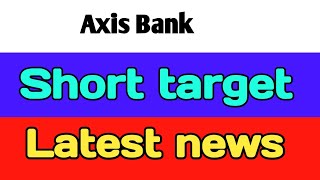 Axis Bank share  axis bank share latest news today  axis bank share news [upl. by Llenahc]