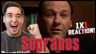 FILM STUDENT WATCHES THE SOPRANOS s1ep1 for the FIRST TIME Pilot Reaction [upl. by Amand]