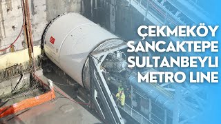 ÇekmeköySancaktepeSultanbeyli Metro Line  February 2024 [upl. by Annaert]