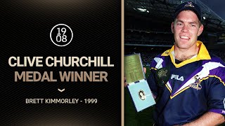 Classic Clive Churchill Medal Highlights  Brett Kimmorley  1999 [upl. by Nodyroc136]