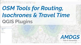 OSM Tools for Routing Isochrones and Travel Time in QGIS [upl. by Nylorac966]