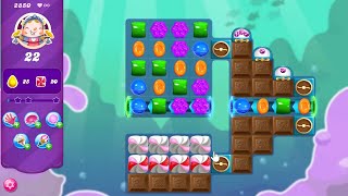 Candy Crush Saga LEVEL 2850 NO BOOSTERS new version🔄✅ [upl. by Oiromed]