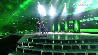 Blue  I Can United Kingdom  Live  2011 Eurovision Song Contest Final [upl. by Wilcox508]