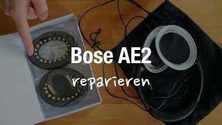 Bose AE2 Audio Kopfhörer Reparieren ErsatzOhrpolster [upl. by Pepin333]