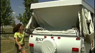 Rockwood Freedom Popup Camper Setup  Factory Video [upl. by Elimaj674]