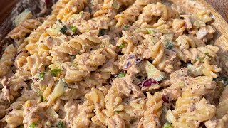 Tuna Pasta Salad  Perfect for work [upl. by Naux504]