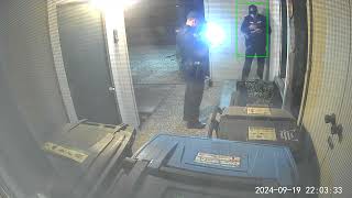 Sunnyvale Cops Checking the door a teenager kicked Sep 19 2024 [upl. by Meriel]