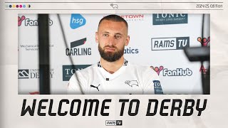 WELCOME TO DERBY  Nat Phillips Signs for Derby County [upl. by Annahc]