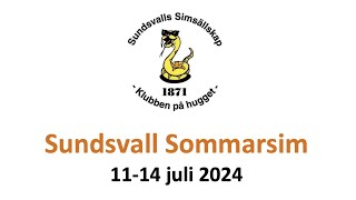 Sundsvall Sommarsim 2024  Pass 3 [upl. by Tombaugh]