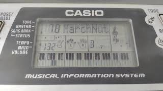 78  March The Nutcracker Casio CTK 496 Song Bank Archive [upl. by Hendon]