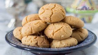 Ghriba Bahla  Moroccan Cookies  غُريبة البهلة [upl. by Nevile]