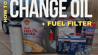 VauxhallOpel Insignia Oil Change amp Fuel Filter [upl. by Faina]