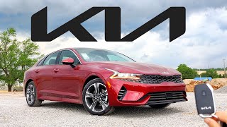 2022 Kia K5  NEW LOGO and More for Kias Newest Sedan [upl. by Dietz]