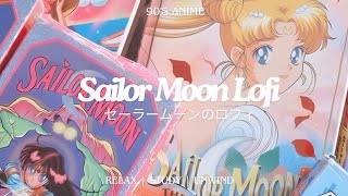 LoFi Sailor Moon 90s Anime  Relax Study Unwind [upl. by Yrogiarc]