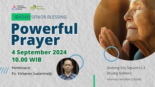 BaCB  SENIOR BLESSING  Rabu 4 September 2024 Pkl 1000 [upl. by Atiras]