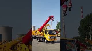 Do you like it 5ton small truck crane can be processed and exported。crane manufacturer [upl. by Melentha]