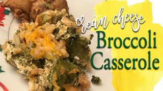 Cream Cheese Broccoli Casserole  Super Easy [upl. by Corny]