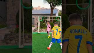 Mini Ronaldo 🤩⚽️ football wonderkid 4yearsold ronaldo [upl. by Iot]