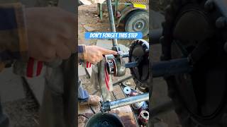 How to thread gas pipe using corded 300 RIDGID threader shorts plumbing howto [upl. by Enrol]