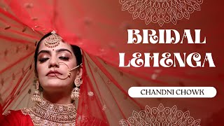 Wedding Lehenga Shopping in Maharani Collection  Latest Bridal Lehenga In Chandni Chowk [upl. by Gnes]