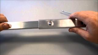 Installing Locking Button in Telescoping Tube [upl. by Jezebel294]