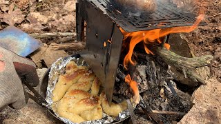 Pretzel amp Sausage Lunch in a Spring Woodland [upl. by Conant148]